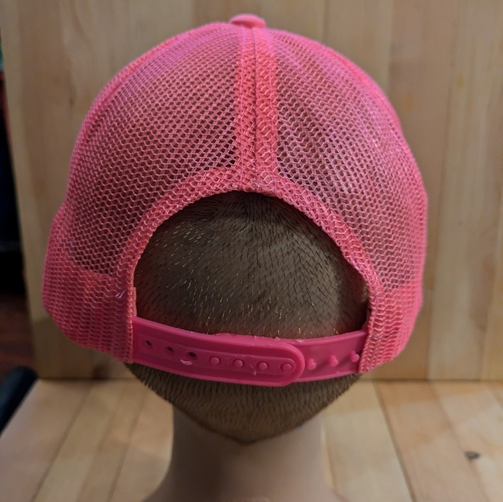 Explosion Let's Play Pink and White Woman Cap - Picture 4 of 6